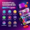 Liquid Multivitamin for Women, Men, and Kids - Liquid Vitamins Supplement for Adults - Natural Multimineral - Vegan, Non-GMO, Gluten Free, Sugar Free – Delicious Berry Flavor - 15 Fl Oz, 30 Servings 5