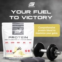 Granite Nutrition Protein Powder - Premium 5-Source Blend (Whey, Casein, Egg, Grass-Fed Beef) for Lean Muscle and Recovery - Vanilla Ice Cream, 30 Servings 3