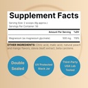 NatureBell Magnesium Glycinate Powder 500mg, 1lb (16oz) | 100% Chelated for High Absorption | Peach Mango Flavor | Supports Muscle, Bone & Heart Health | Sugar-Free, Bitterless, Non-GMO, Vegan 3