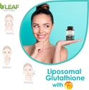 B'LEAF NATURE Pure Fusion of Liposomal Glutathione & Vitamin C Capsules - Better Absorption, Age-Defying Antioxidant for Immune Boost & Radiant Skin Health - Natural & Organic - 60 Count 6