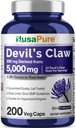 NusaPure Devil's Claw 20:1 Extract, 250 mg Equivalent to 5000mg, 200 Veggie Capsules, Concentrated Root Extract, Devils Claw Herbal Supplement, Non-GMO, Vegan Supplement 2
