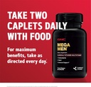 GNC Mega Men Multivitamin | Heart Health, and Immune Support | Twin Pack (2 x 90 Count) 6