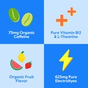 Nectar Energy Booster - Organic Caffeine, B12 & Electrolytes - Sugar Free & Zero Calorie – Healthy Coffee, Energy Drink & Soda Alternative – Hydration & Energy Supplement (Cherry Pomegranate 30 Pack) 4