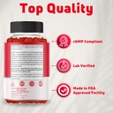 Apple Cider Vinegar Gummies for Kids, 60 Servings. Gluten Free, Vegan and Gelatin Free ACV Gummies 6