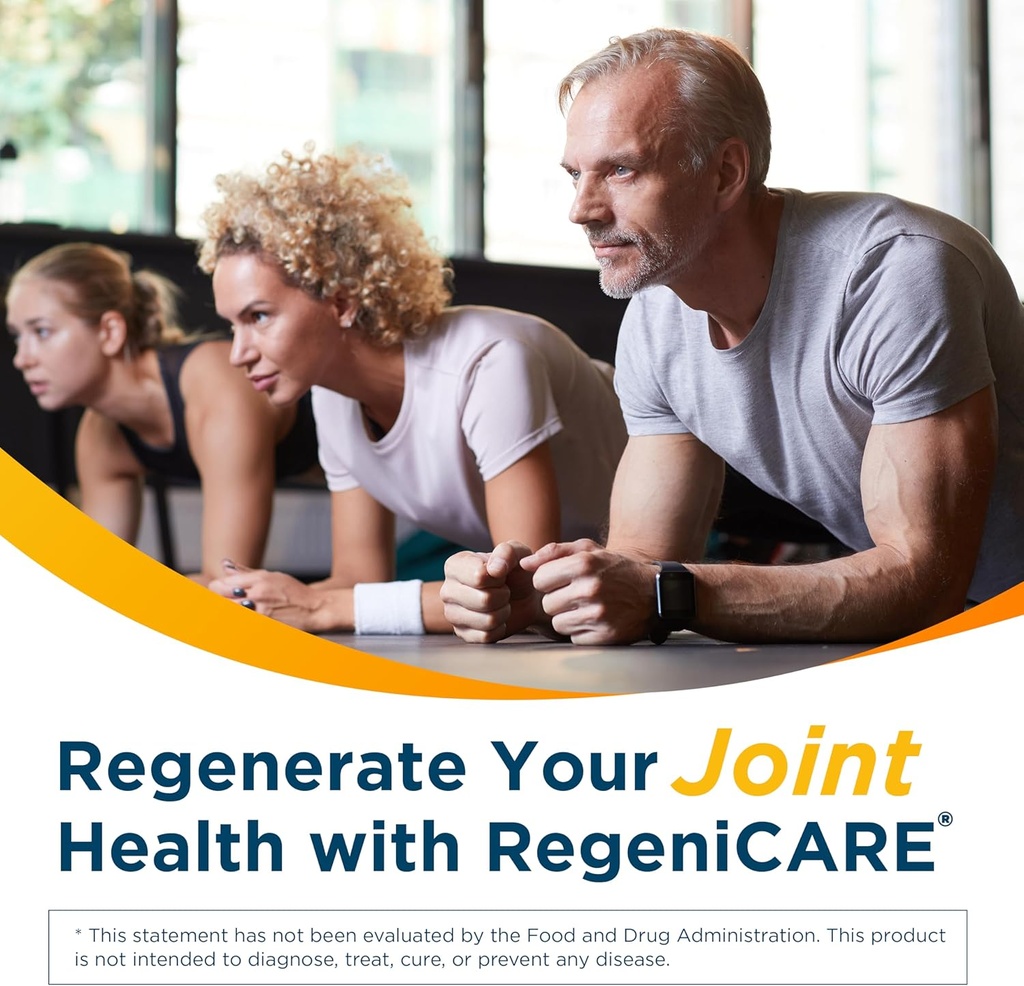 RegeniCARE Canister Joint Support Trio: Green Apple, Mango & Lemon - Powerful Joint Health Supplement Bundle 4