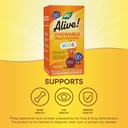 Nature's Way Alive! Children's Daily Chewable Multivitamin, Supports Bone, Eye, and Immune Health*, Orange & Berry Fruit Flavored, Gluten Free, 120 Chewable Tablets (Packaging May Vary) (Pack of 2) 5