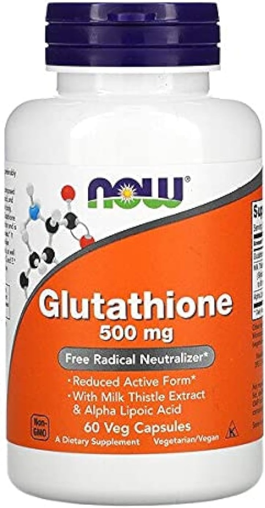 NOW Foods - Glutathione Cellular Antioxidant 500 mg. - 60 Vegetarian Capsules 2