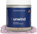 Avantera Unwind - Stress and Sleep Supplement for Adults - Support Healthy Stress Levels & Improve Sleep Efficiency - Magnesium, Melatonin, Ashwagandha, & More - 56 Vegan Capsules 2