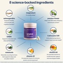 Avantera Unwind - Stress and Sleep Supplement for Adults - Support Healthy Stress Levels & Improve Sleep Efficiency - Magnesium, Melatonin, Ashwagandha, & More - 56 Vegan Capsules 6