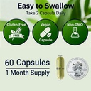 Sea Moss Black Seed Oil Ashwagandha Ginger - Advanced Irish Sea Moss Capsules All in One Supplement with Seamoss Black Seed Oil Ashwagandha Burdock Root Bladderwrack - Pills for Energy, Immune, Gut 5