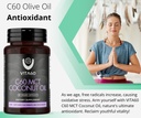 C60 Oil Capsules | Age-Defying Vitality and Antioxidant Support | 99.99% Pure Solvent Free C60 | Organic Oil | Vegan Friendly | Superior Customer Service (Coconut Oil) 3