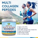 Terranics Multi Collagen Peptides Powder & 5-in-1 Magnesium Complex Supplement 5