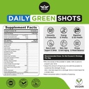Daily Green Shots – Superfood Powder with Wheatgrass, Matcha, Beetroot, Ashwagandha, Turmeric & Prebiotics – Immunity & Energy Support – Vegan Greens Supplement – 100 Shots 5