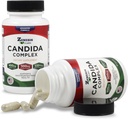 Zenesis Labs Candida Complex Cleanse Detox Caprylic Acid Supplement, Oregano Extract, Probiotics, Enzymes (60 Capsules, 30 Day Supply) 5