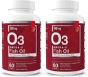 Essential Elements Omega-3 Fish Oil Supplement with EPA & DHA | Fatty Acids for Immune, Heart & Cognitive Support | Omega-3 Fish Oil 120 Softgels (2-Pack) 2