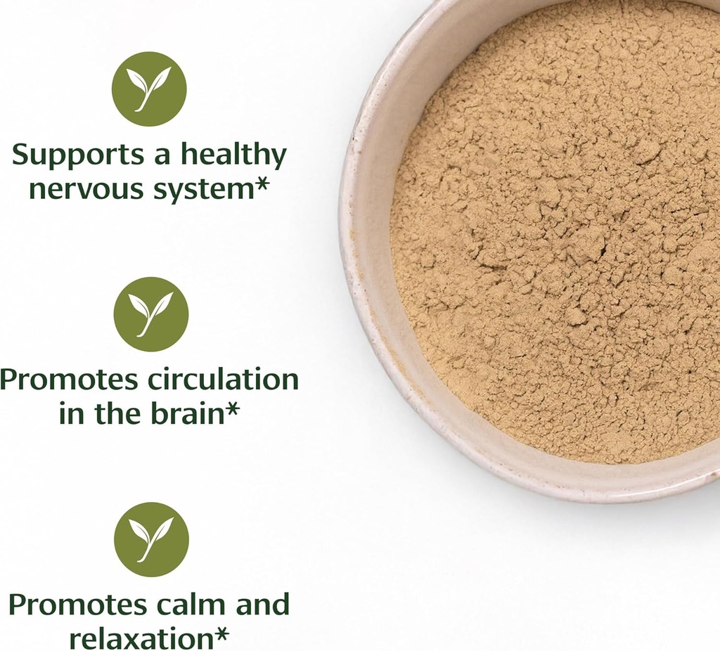 Banyan Botanicals Shankhapushpi Powder – Organic Shankhapushpi (Convolvulus Prostratus) – Nootropic Herb That Promotes Stability and Calm* – ½ lb. – Non-GMO Sustainably Sourced Vegan 3