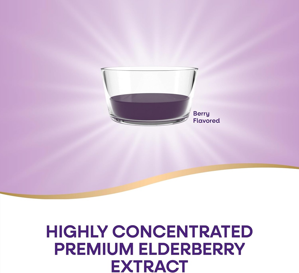 Nature's Way Sambucus Elderberry Immune Syrup, Elderberry extract Vitamin C and Zinc with Propolis & Echinacea for Immune Support*, Gluten Free, Vegetarian, 4 Fl Oz 4