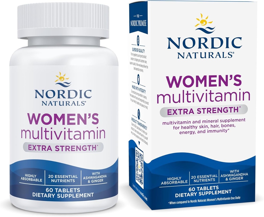 Nordic Naturals Starter Pack - Women's Multivitamin Extra Strength, Ultimate Omega 3