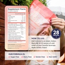 SkinnyFit - Super Youth Collagen for Women - Multi Collagen Peptides Powder - Probiotics, Fiber, Hyaluronic Acid - Non GMO, Gluten Free, Sugar Free - Beauty & Self Care - Peach Mango (28 Servings) 5