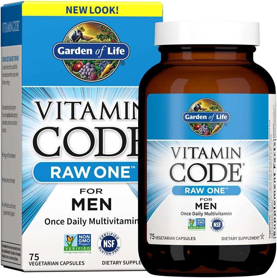 Garden of Life Vitamin Code Women's and Men's Multivitamins Bundle, 120+75 Capsules 2