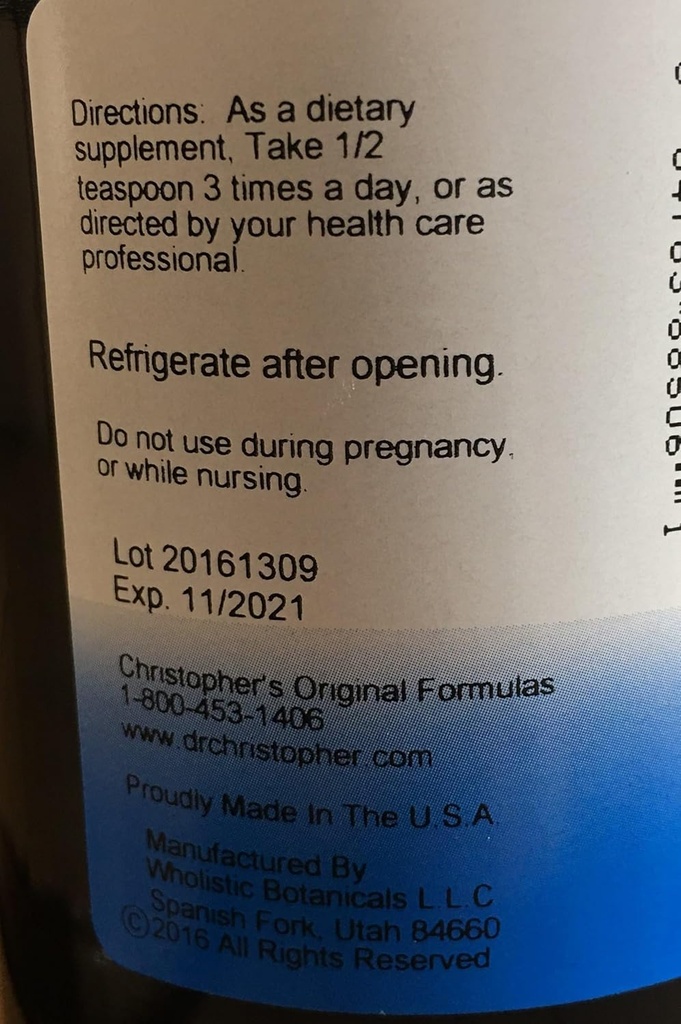 Christopher's Original Formulas Hawthorn Berry Heart Syrup - 16 fl oz | Natural Herbal Blend for General Wellness 3