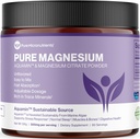 Pure Magnesium Citrate Powder to Support Sleep, Muscle & Bone Health, Energy, Heart & Digestion. Unflavored Magnesium Powder Drink Mix, Vegan, 60 Servings 2