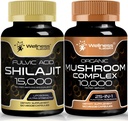 WELLNESS LABSRX Shilajit Capsules | Organic Mushroom Capsules 2