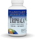 Planetary Herbals Triphala Internal Cleanser 1000mg for GI Tract Wellness - 180 Tablets 2