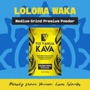 Fiji Vanua Kava Premium Loloma Waka Kava Root Powder, Made From Noble Root Powder With Sun-dried Lateral Roots, Medium Grind for Easy Prep, Kava for Smooth & Delicious Taste, 1 lb 3