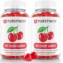 PUREFINITY Tart Cherry Gummies – Uric Acid Flush for Joint Relief & Recovery, Raw Juice Extract Antioxidant – Non-GMO, Gluten Free, Vegan, 60 Count (Pack of 2) 2