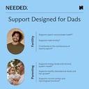 Needed. Multivitamin for Men - 25 Optimal Nutrients for Fertility & Men's Health - Mens Multivitamin with Vitamin D3 2000IU, B12 Vitamins, 200 MCG Selenium - Men's Fertility Supplement, 30 Day Supply 6