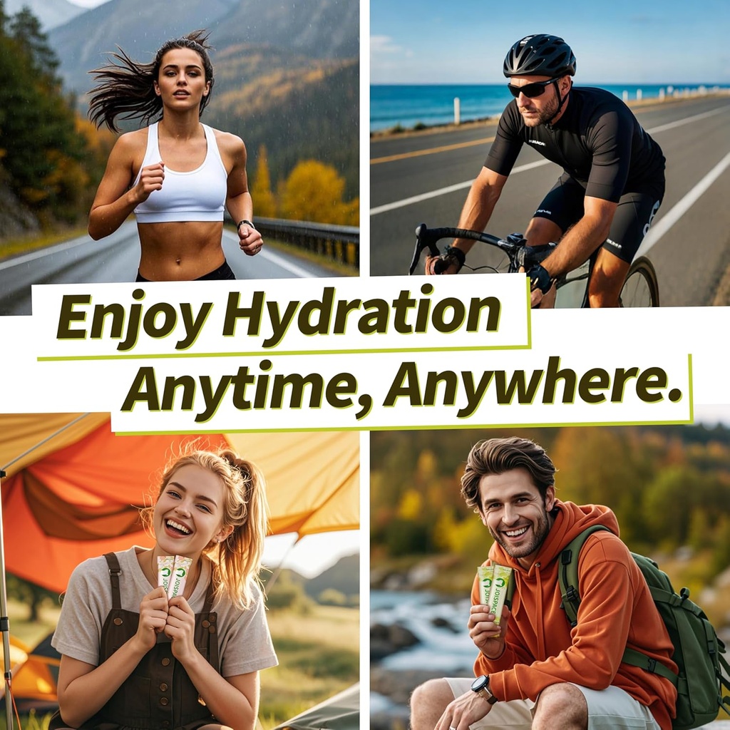 JOISPACE Electrolyte Drink Mix with Tea Polyphenols | Fast Hydration & Electrolytes Boost | Non-GMO, Vegan, Gluten-Free | Pomelo Tea, 32 Servings 6