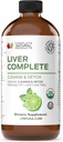 Liver Complete 16oz Support Liquid – Milk Thistle, Chanca Piedra & Dandelion Root – Herbal Cleanse Supplement – Non-GMO, Organic Ingredients 2