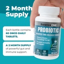 Balance ONE Probiotic & CandAssist Bundle | 15 Billion Time-Release Probiotic | Natural Cleanse with Caprylic Acid, Berberine 4