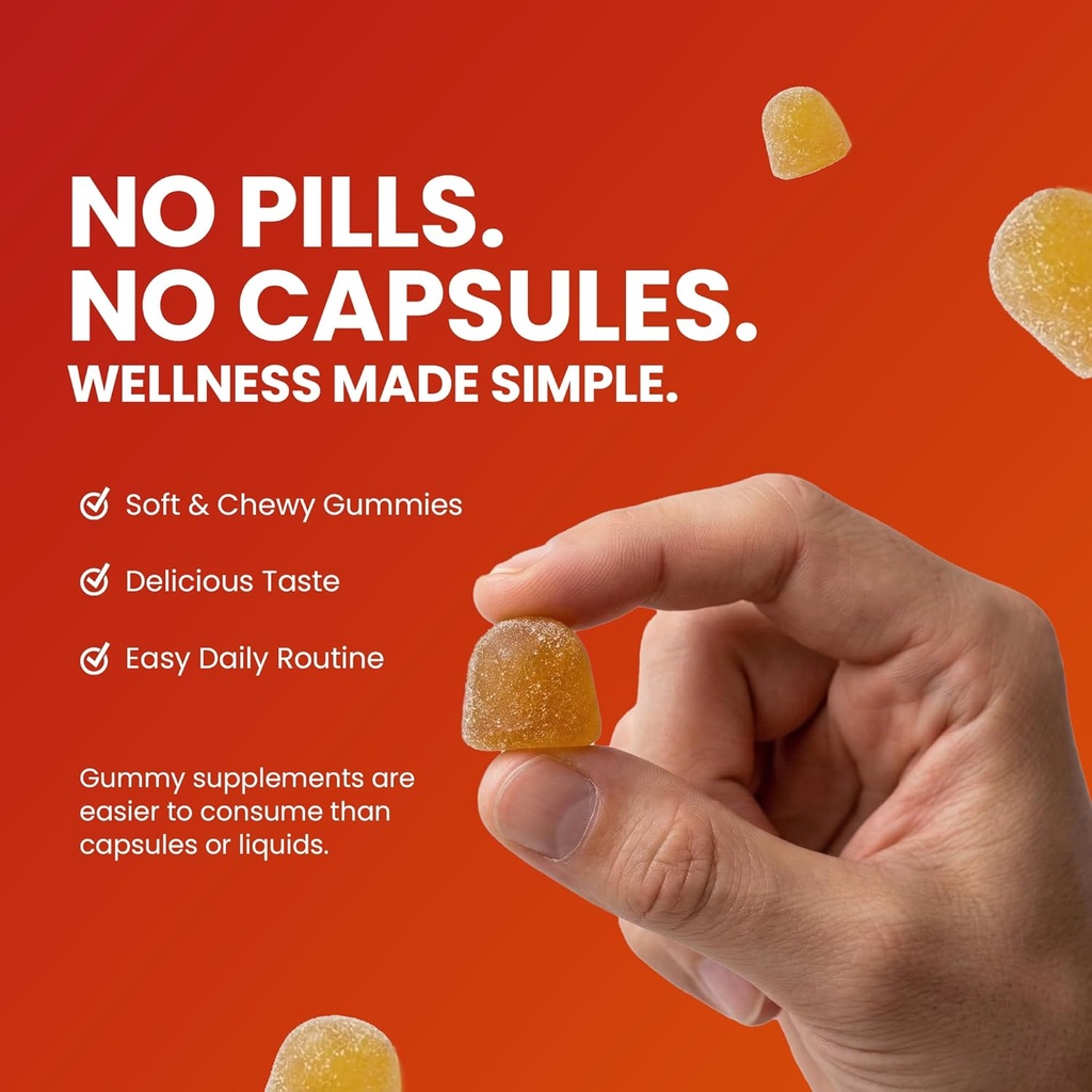 Sakoon nutrition 5000 IU Vitamin D3 K2 Vitamin Supplement with Black Seed Oil for Bone, Teeth, Muscle, and Immune Defense Support, Non-GMO and Gluten Free, 60 Gummy Chewables 6