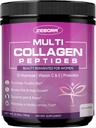 ZEBORA Multi Collagen Peptides Powder for Women – Hydrolyzed Collagen Peptides with D-Mannose & Women's Probiotics – Supports Skin, Hair, Nails, and Urinary Tract Health, Unflavored, 35 Servings 2