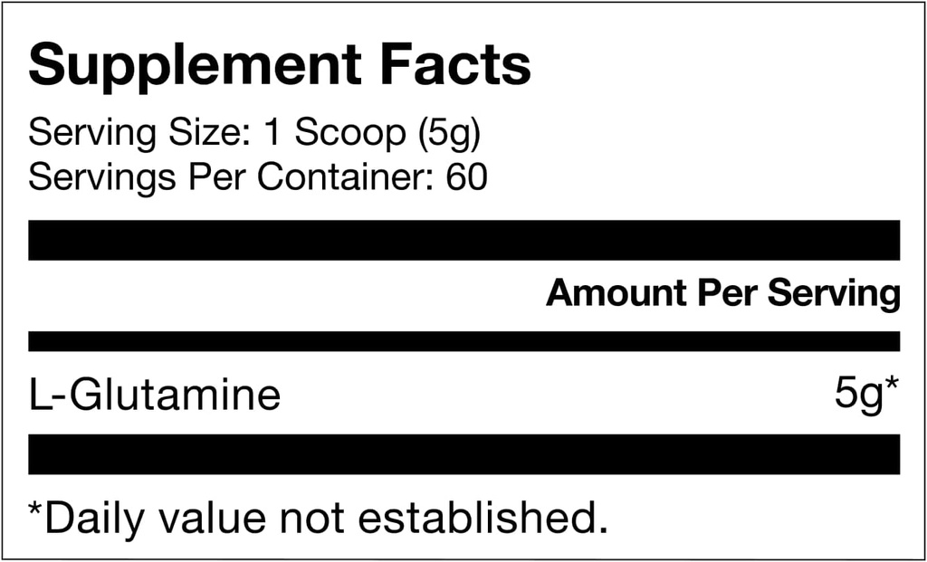 Momentous L-Glutamine Powder - NSF Certified for Sport - 60 Servings 3