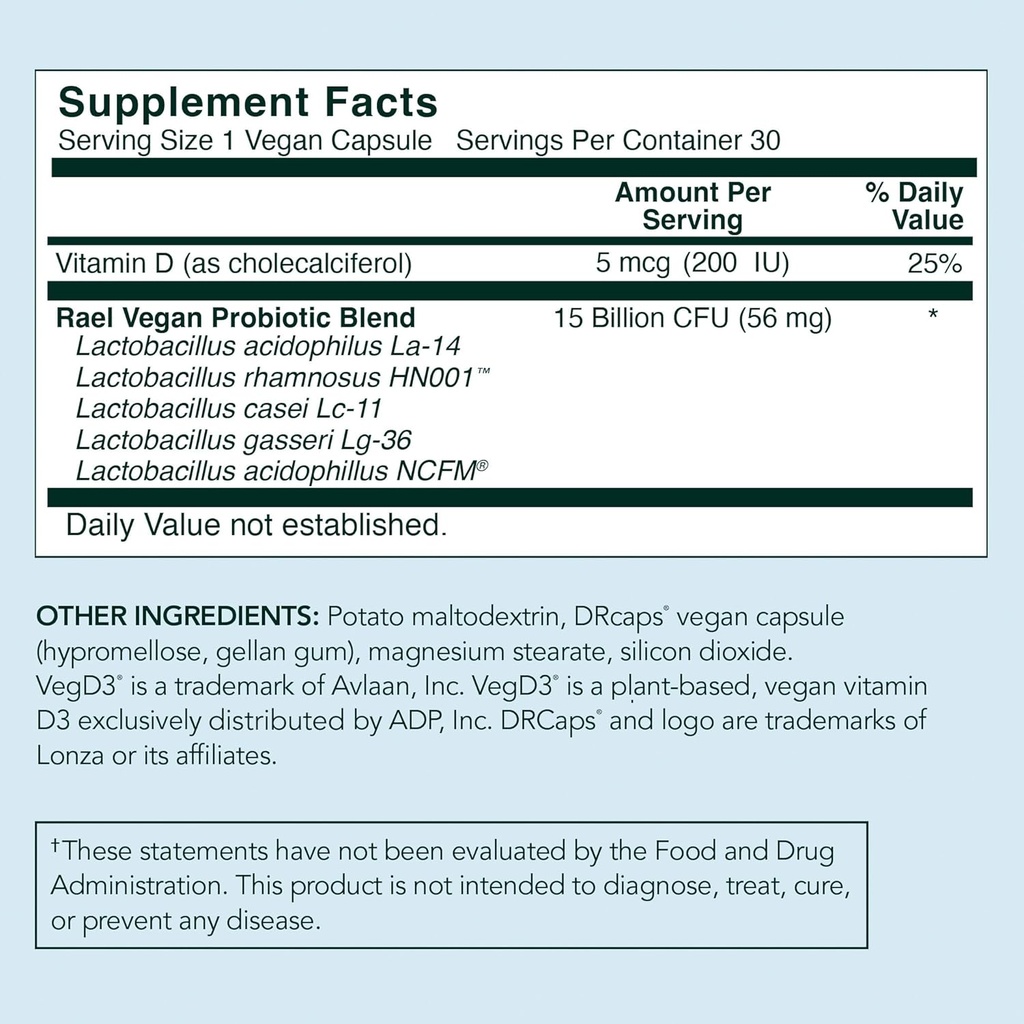 Rael Bundle - Probiotics Supplements for Women, Digestive Enzymes, Urinary Tract Health (30 Day Supply) & Flushable Feminine Wipes, pH Balance (10 Count, Pack of 3) 6