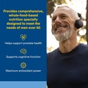 Natural Factors, Men's 50+ Multivitamin & Mineral, 1 Serving Contains Nutrition Equivalent to ½ lb of Veggies, 60 Count (Pack of 1) 3