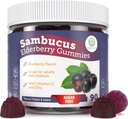 Purify Life Sugar-Free Elderberry Gummies with Vitamin C & Zinc for Adults and Kids, Immune Support Supplement for Respiratory Health, Sambucus Elderberry Antioxidant Gummies - Vegan, 90 Count 2
