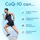 Quick Absorption CoQ10 400mg Capsules - Coenzyme Q10 400mg Potent Antioxidant for Heart Energy and Aging Support - High Stability CoQ10 Ubiquinone Capsules - Made in a cGMP US Lab (200 Servings) 6