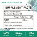 TUDCA Supplements 1100mg - Advanced Ultra Strength Bile Salt TUDCA Support, 3rd Party Tested TUDCA Liver Supplements for Liver Cleanse Detox and Repair, 360 Capsules (Pack of 6) 3