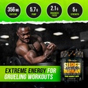 ALPHA LION Superhuman Extreme High Stim Pre Workout Powder, Beta Alanine, L-Taurine & 356mg Tri-Source Caffeine for Sustained Energy, Nitric Oxide & Citrulline for Pump (21 Servings, Sour Gummy Bear) 3