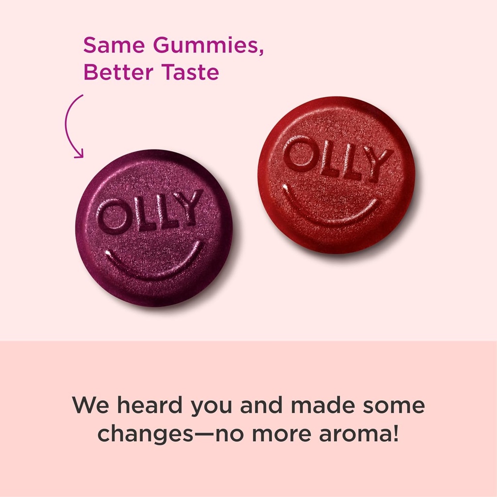 OLLY Men's Multivitamin Gummy, Immune Support, Vitamins A, C, D, E, B, Lycopene, Zinc, BlackBerry, 60 Day Supply - 120 Count 3