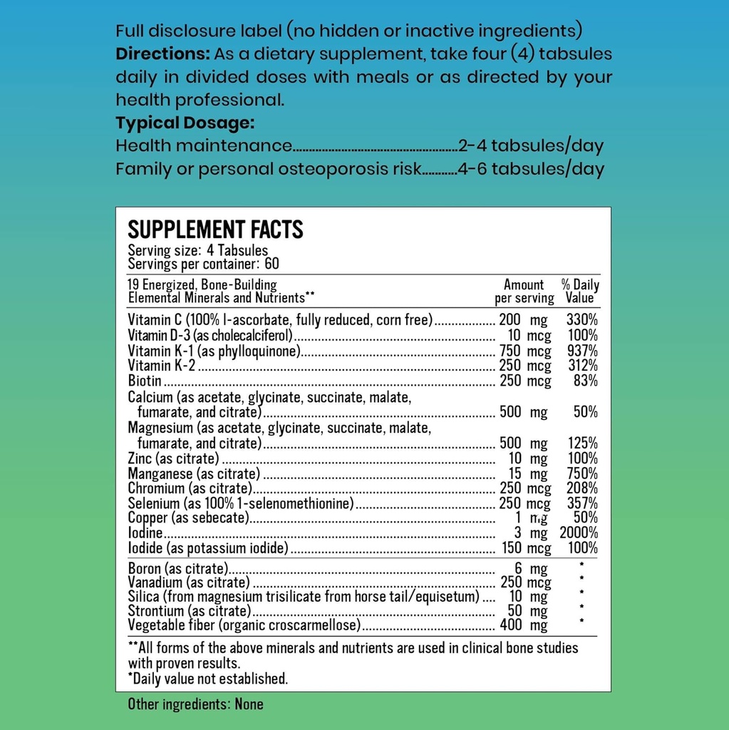 Alkalizing Minerals + 240 Count - Alkaline Trace Minerals Plus Calcium, Magnesium, Potassium Mineral Supplements Alkalizing Supplements and Multimineral with Daily Minerals for pH Balance 3