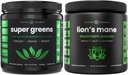 NutraChamps Greens Super Food Powder & Lion's Mane Powder 2