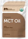 Organic MCT Oil Powder with Prebiotic Fiber,1 Pound(16 Ounce), Fast Fuel for Body and Brain, C8 MCT Oil for Coffee Creamer, No GMOs, Keto Diet, Vegan 2
