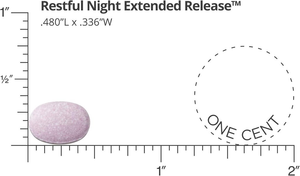 Dr. Whitaker Restful Night Extended Release Melatonin Sleep Aid Helps You Fall Asleep and Stay Asleep Longer with Dual-Layer, Extended Release Technology, 30 Tablets (30-Day Supply) 4