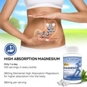 High Absorption Magnesium Supplement (100 Count) and Gel for Leg Cramps and Sore Muscles 4