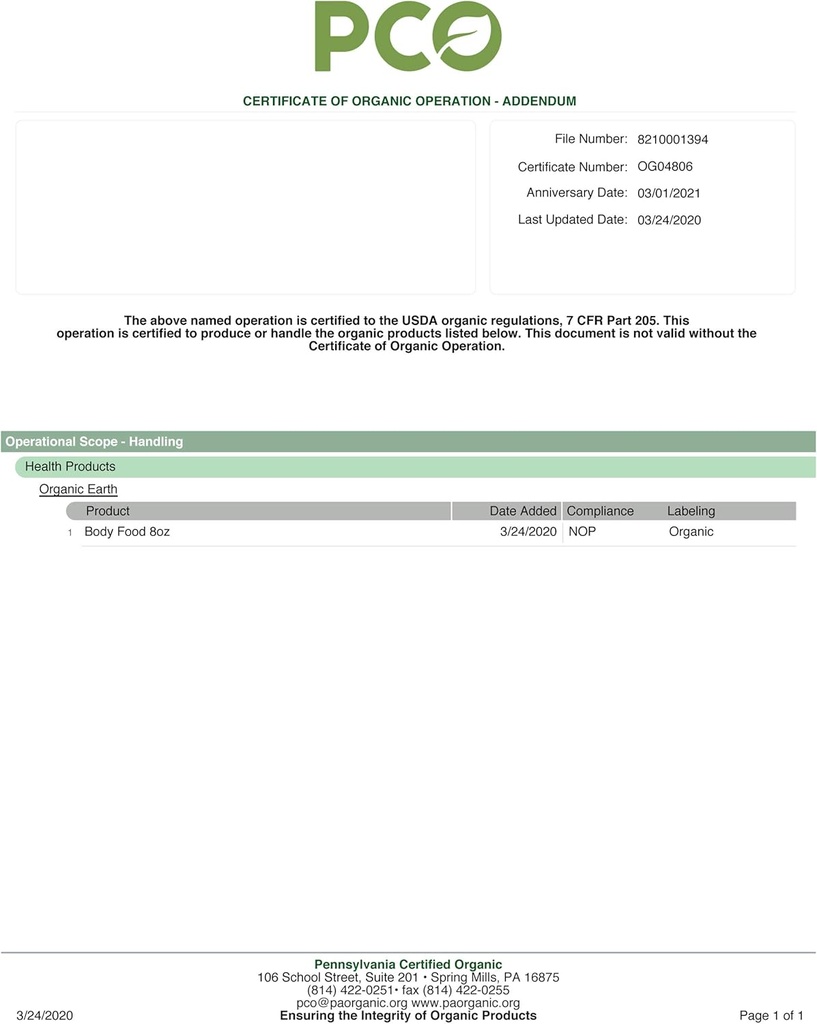 Organic Earth Irish Sea Moss Powder 8oz - Wildcrafted Sea Moss Organic with Bladderwrack & Burdock Root Powder - Thyroid, Digestion Support & Healthy Skin - USDA Certified Organic 5